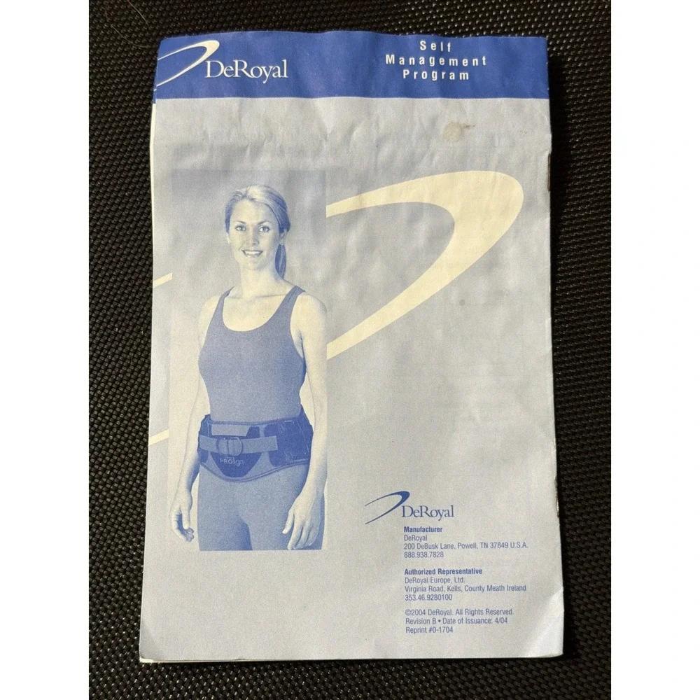 DeRoyal PROlign Lumbar Support Belt